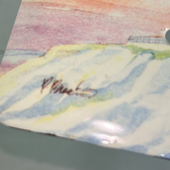 Lighthouse Ocean Metal Single Toggle Light Switch Cover Plate Paul Brent Art - Picture 4 of 6